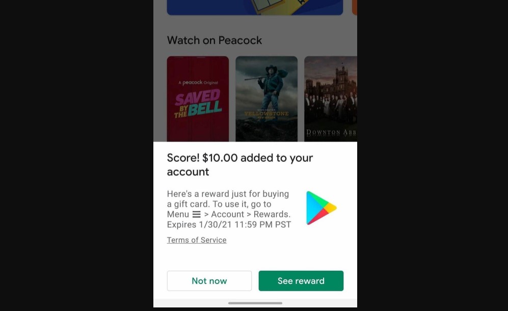Redeem Kode Voucher Google Play Gift Card 