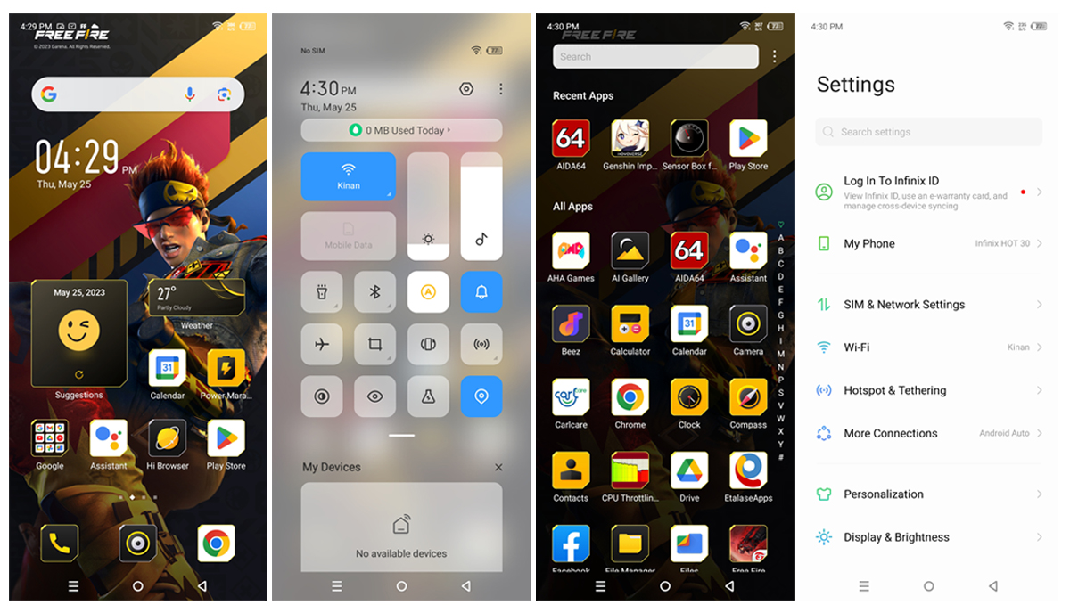 Review Infinix Hot 30 Free Fire
