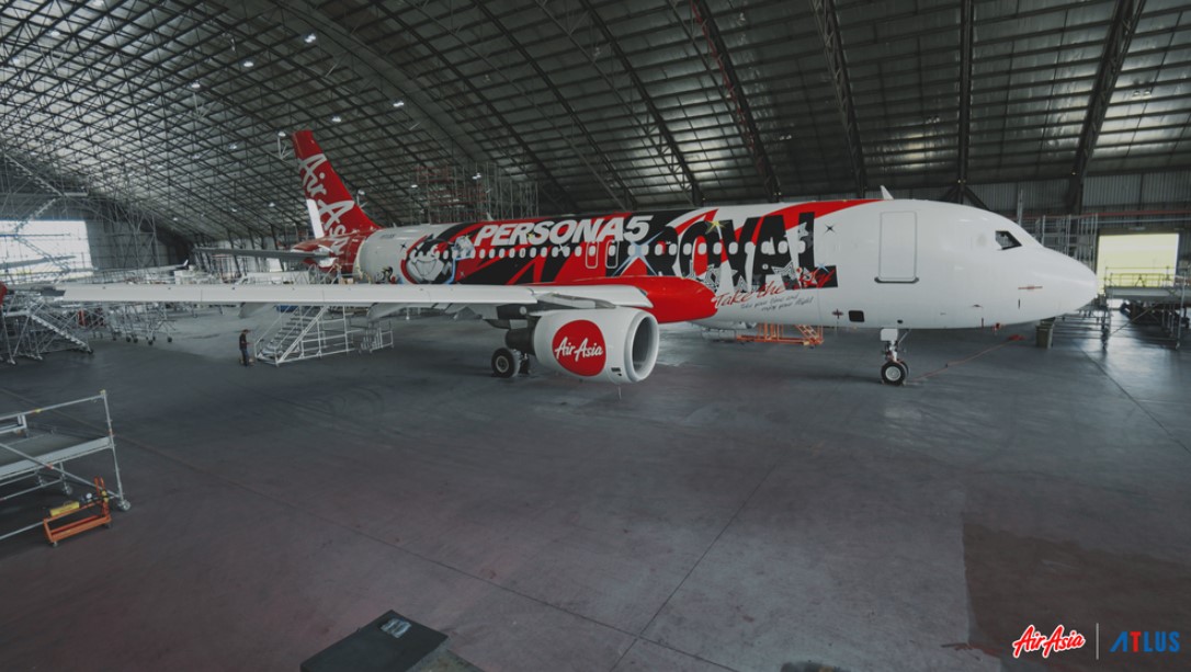 AirAsia Gandeng Sonic dan Persona 5 untuk Hadirkan Pesawat Bertema Gaming yang Keren