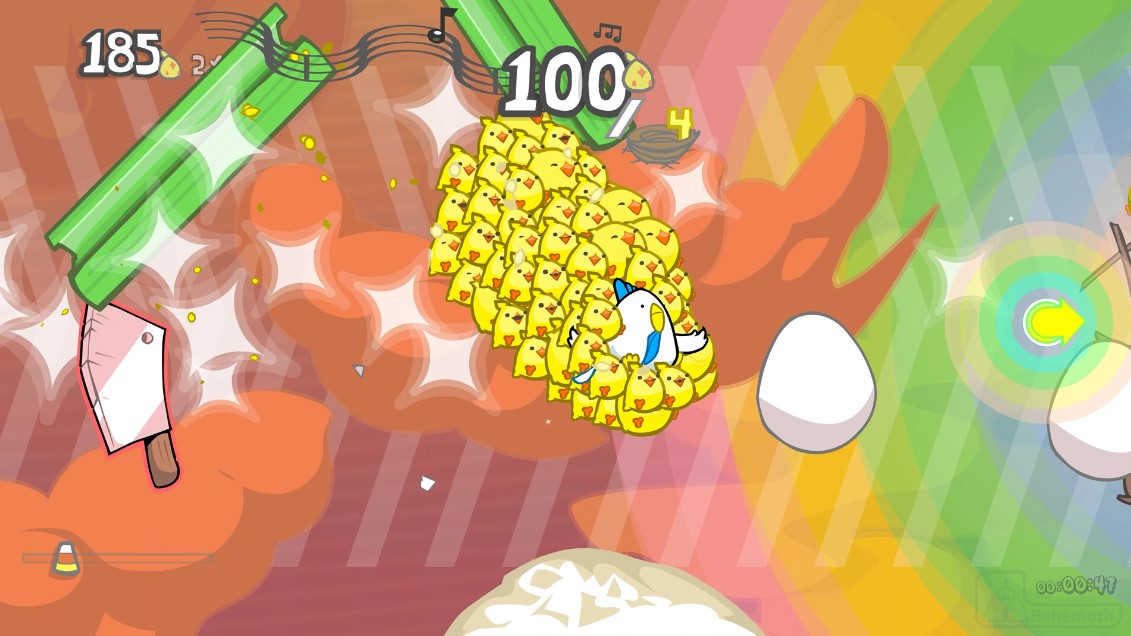 BEHEMOTH, Game Arcade Unik dengan Aksi Ayam Terbang, Segera Hadir di Steam!