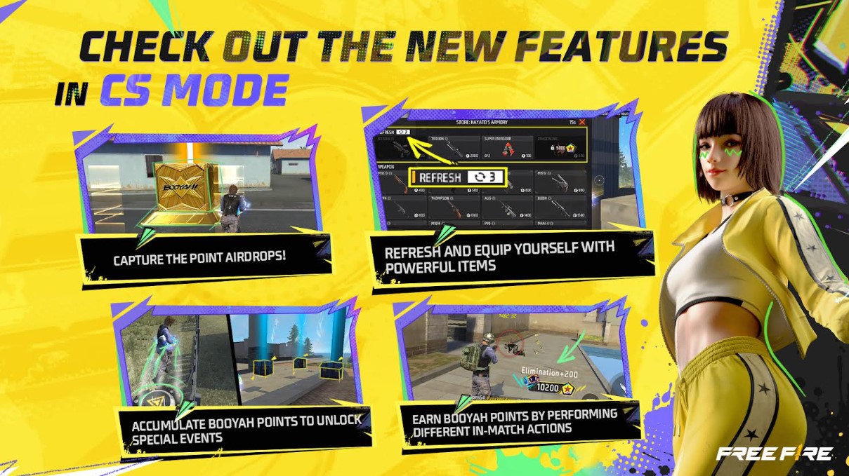Booyah Day Kembali! Siapkan Gaya Unikmu dan Dukung Tim Free Fire Favorit di FFWS 2024