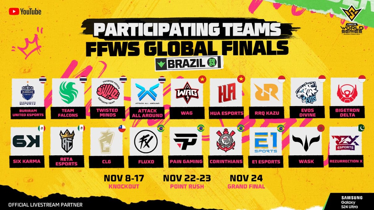 Booyah Day Kembali! Siapkan Gaya Unikmu dan Dukung Tim Free Fire Favorit di FFWS 2024