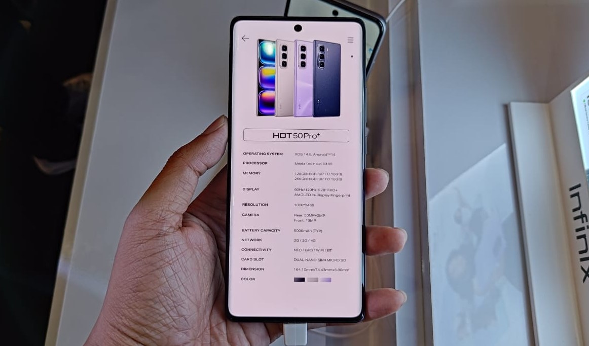 Infinix Luncurkan HOT 50 Pro+ Bersama JKT48, Smartphone Tipis dengan Performa Tangguh Mulai dari 2 Jutaan