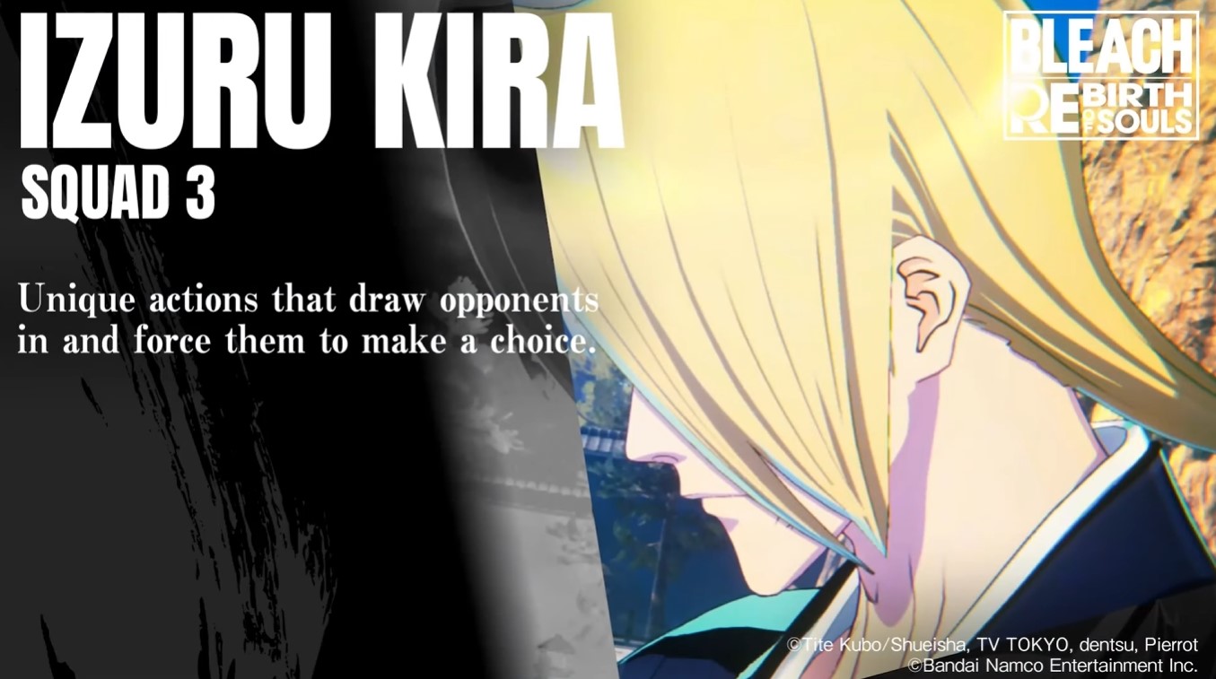 Izuru Kira Tampil Menawan di Trailer Terbaru Bleach: Rebirth of Souls