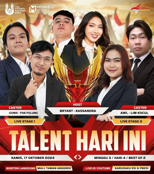 Liga 1 Esports Nasional Minggu Ketiga Hari Keempat, Pertarungan Sengit Menuju Playoff!