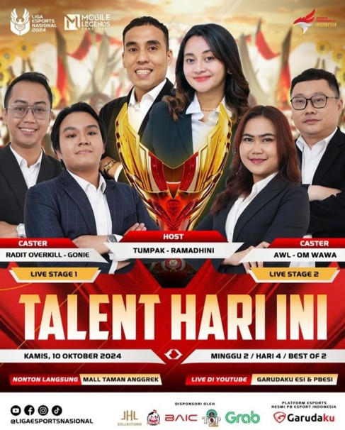 Liga 1 Esports Nasional: Memasuki Hari Kelima Pertarungan Kian Memanas!