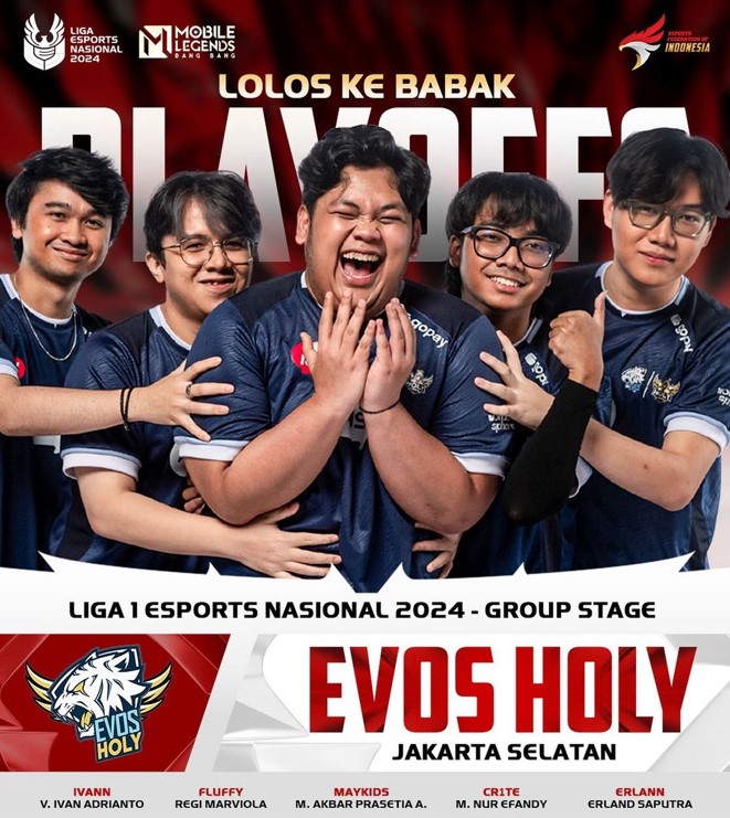 Perjalanan Akhir Menuju Legenda: 6 Tim Terbaik Siap Bersaing di Playoffs Liga 1 Esports Nasional 2024
