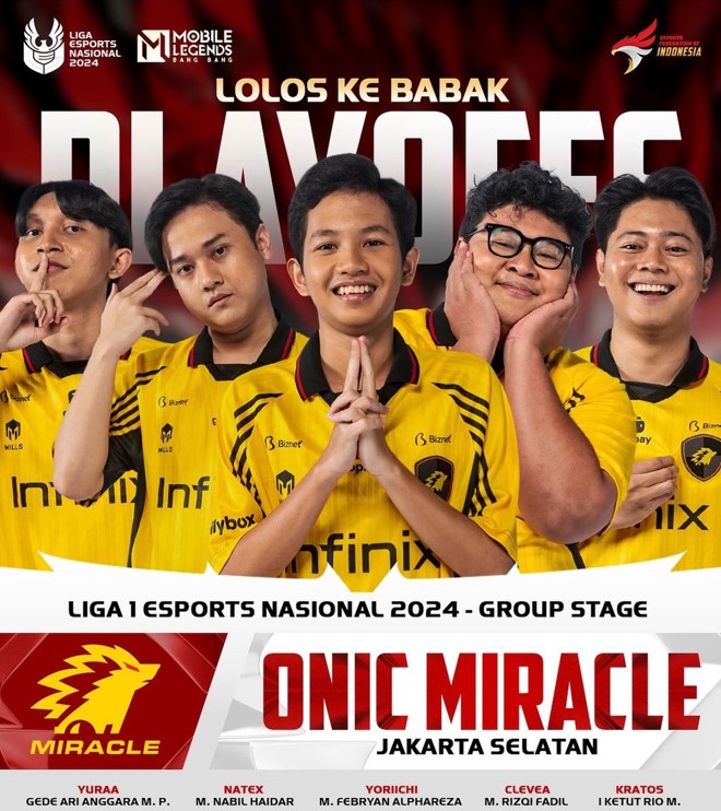 Perjalanan Akhir Menuju Legenda: 6 Tim Terbaik Siap Bersaing di Playoffs Liga 1 Esports Nasional 2024