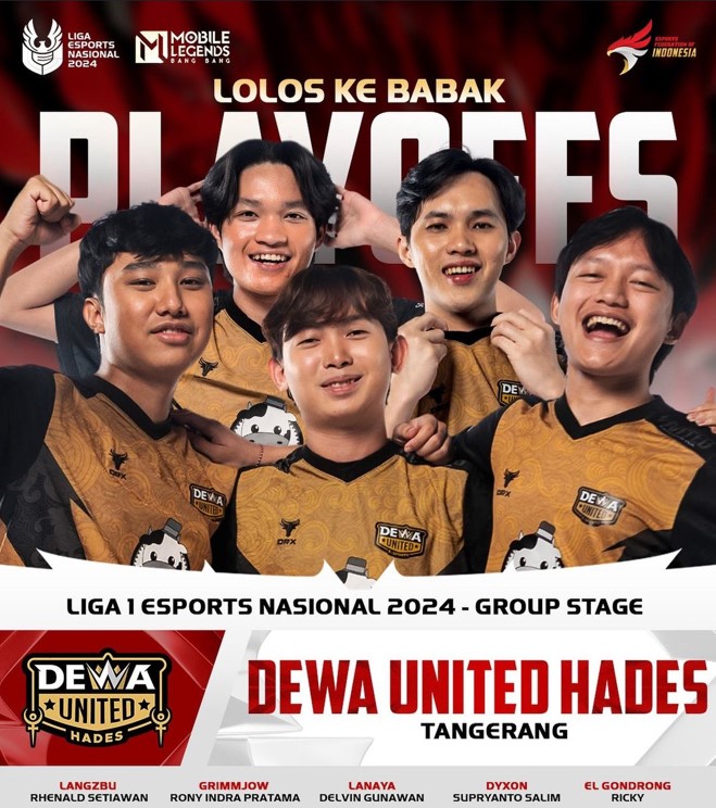 Perjalanan Akhir Menuju Legenda: 6 Tim Terbaik Siap Bersaing di Playoffs Liga 1 Esports Nasional 2024