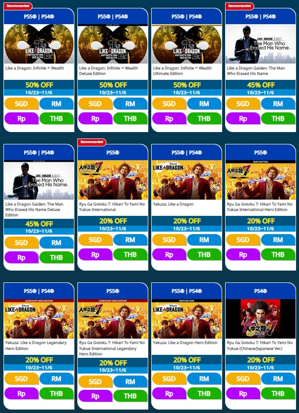 Diskon Besar-Besaran Like a Dragon: Yakuza di PlayStation Store dan Steam!