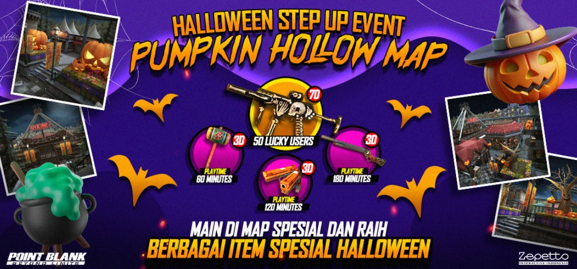 Halloween Semakin Seru dengan Kehadiran Pegasus Weapon Series di Point Blank