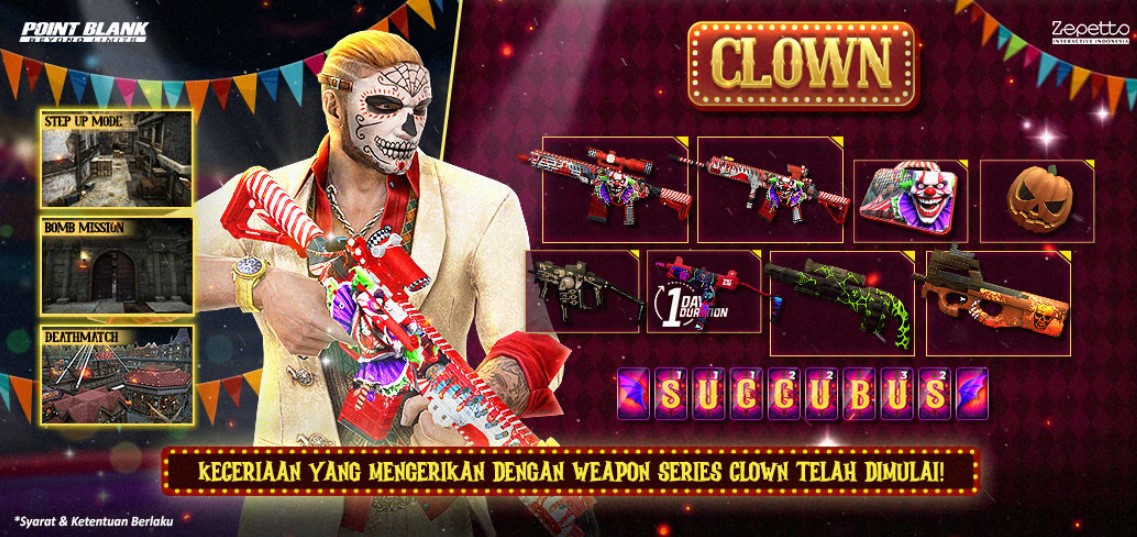 Rayakan Halloween Bersama Point Blank dengan Update dan Event Terbaru