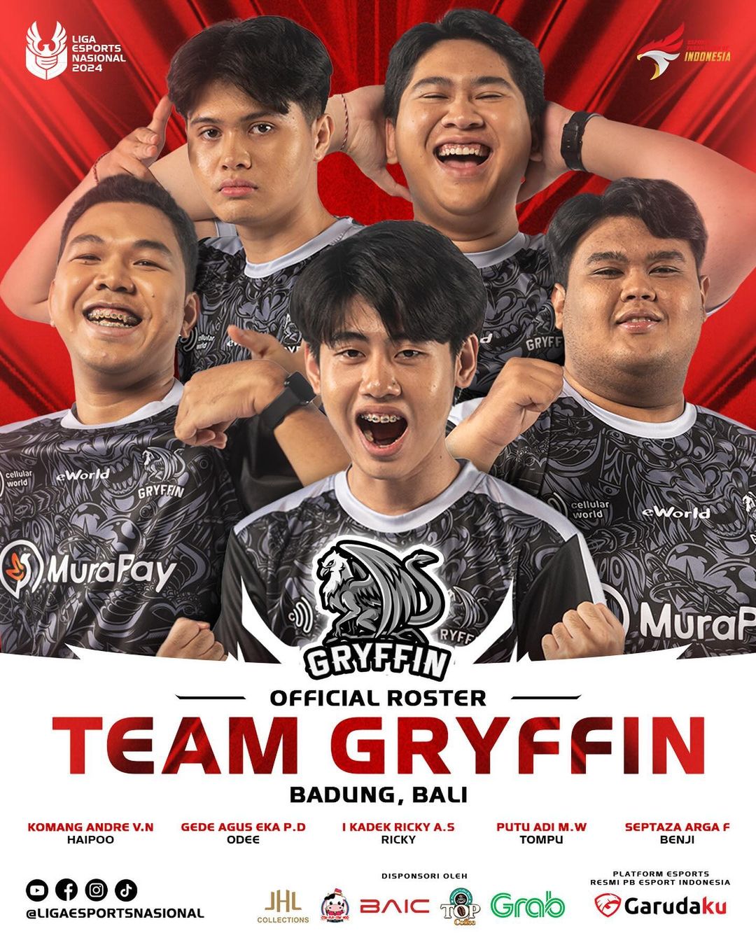 Profil Tim yang Berlaga di Liga 1 Esports Nasional 2024