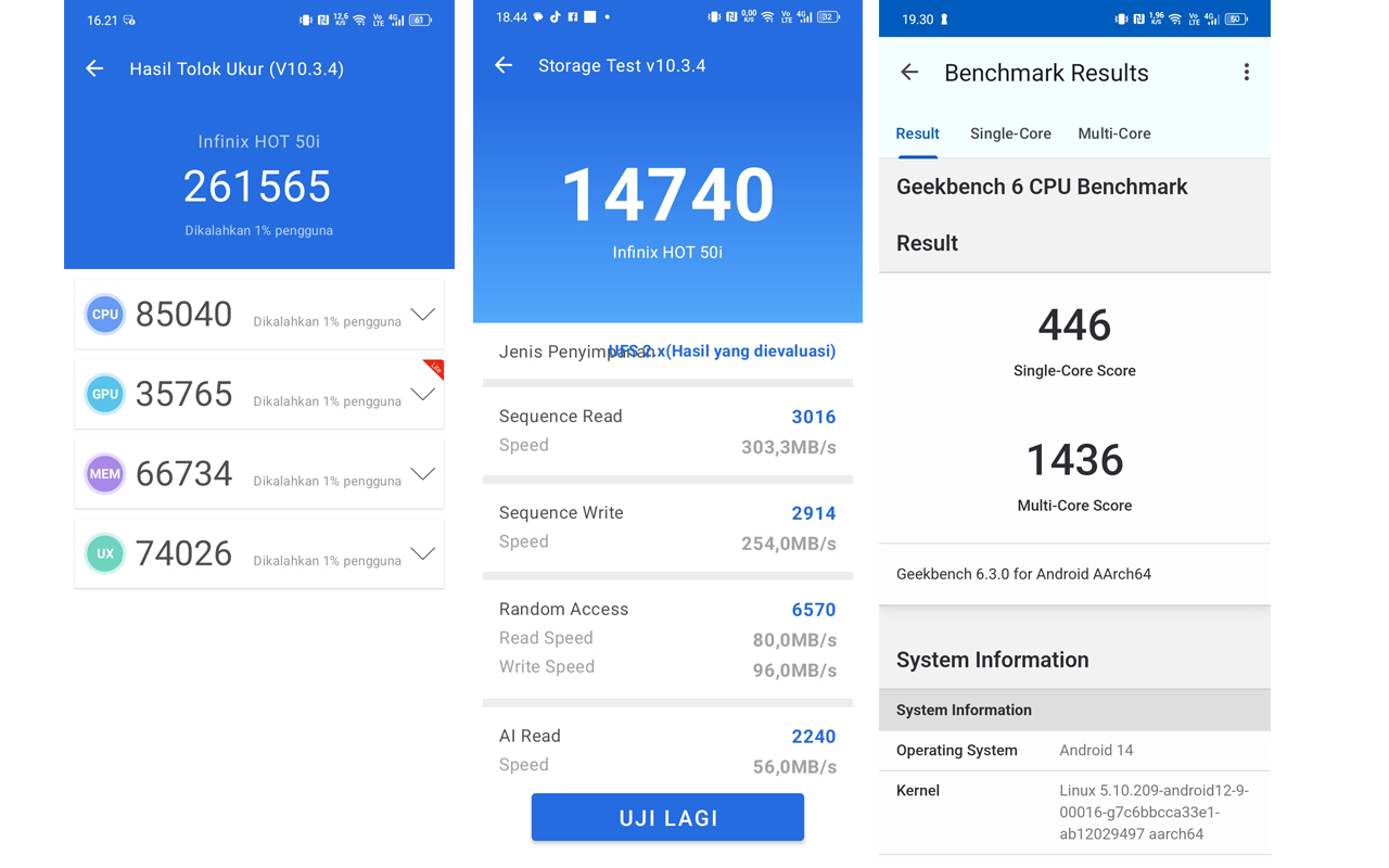 [REVIEW] Infinix Hot 50i: Hape Rp1,5 Juta yang Punya Performa Ngegas untuk Sehari-hari!