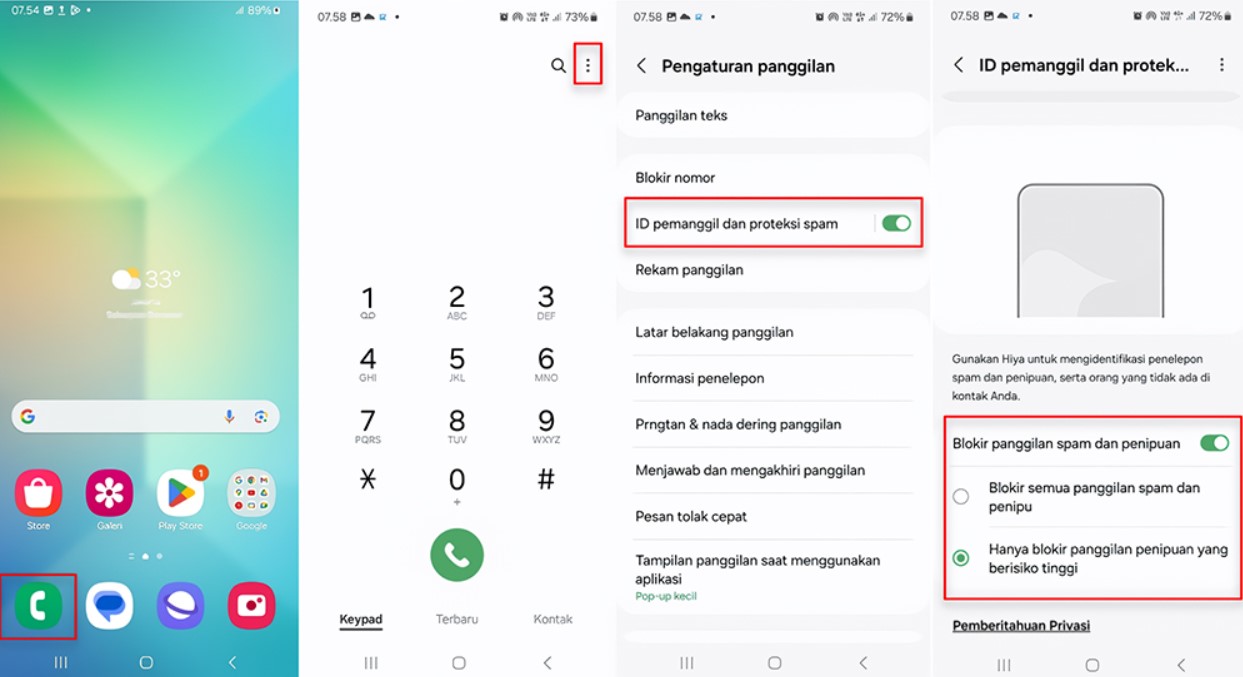 Mau Hape Sejutaan Yang Pasti Aman? Ini Cara Settingnya di Galaxy A06
