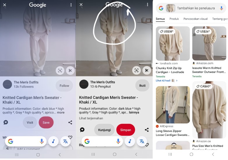 Online Shopping Lebih Mudah dengan Galaxy A35 5G: Temukan Barang dengan Fitur Circle to Search