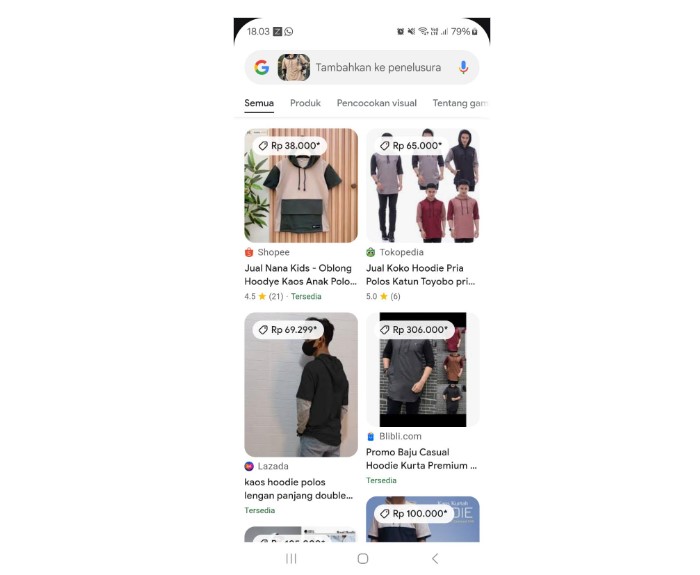 Online Shopping Lebih Mudah dengan Galaxy A35 5G: Temukan Barang dengan Fitur Circle to Search