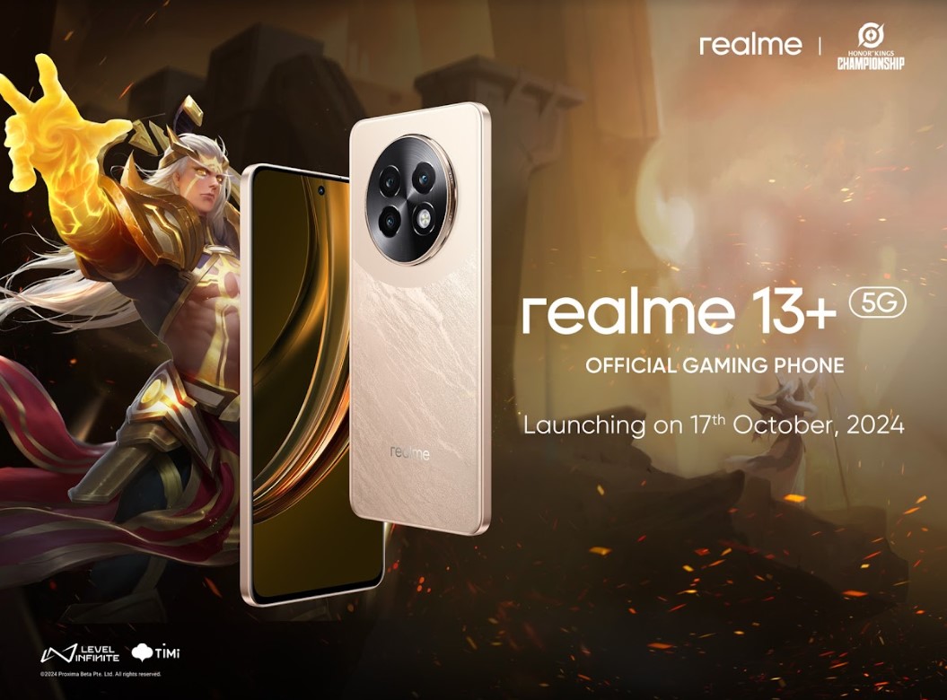 realme 13 Series 5G Siap Meluncur di Indonesia, Jadi Andalan di 2024 Honor of Kings Championship