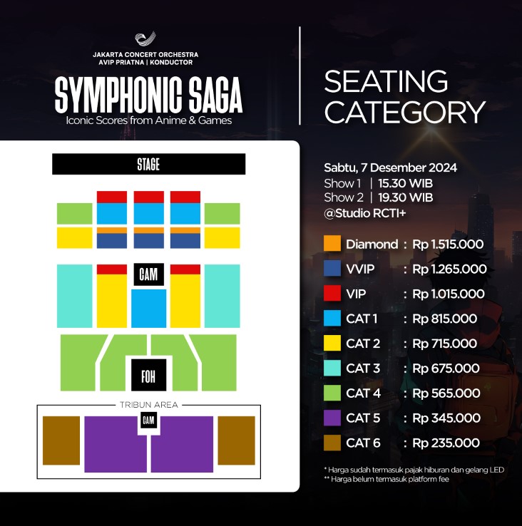 War Ticket: Symphonic Saga – Musik Ikonik dari Anime dan Game