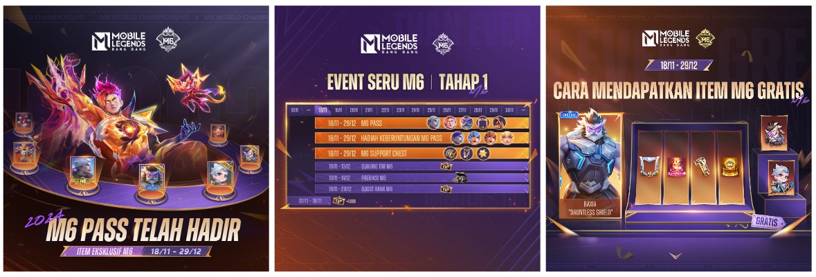 Bersama Egy Maulana Meriahkan M6 World Championship! Mobile Legends: Bang Bang Hadirkan Video Bertajuk #M6nyalaIndonesia!