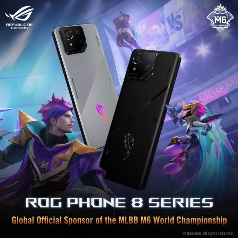 ASUS ROG Phone 8 Resmi Jadi Official Smartphone di M6 World Championship 2024!