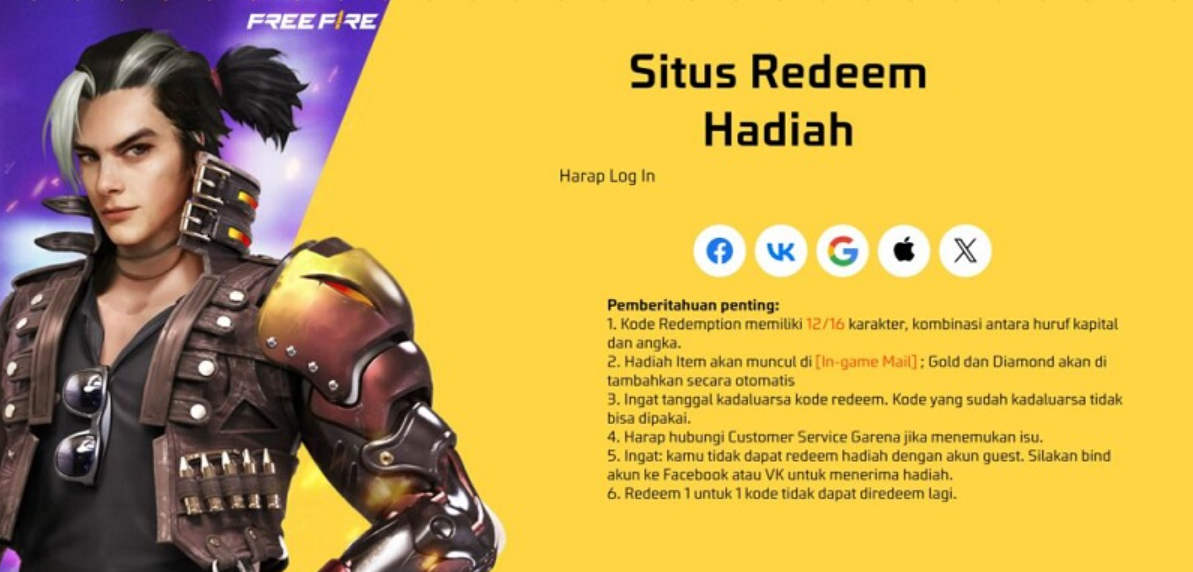 Kode Redeem FF 29 Desember 2024: Cara Cepat Klaim Hadiah Gratis!