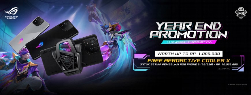 Main dan Nonton M6 World Championship dengan ROG Phone 8 di ROG x M6 Watch Party