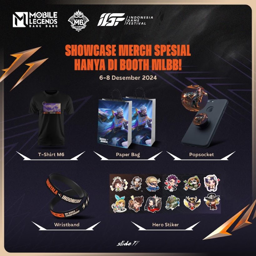 Mobile Legends: Bang Bang Hadir di Indonesia Game Festival 2024! Banyak Aktivitas Seru Hingga Nobar M6!