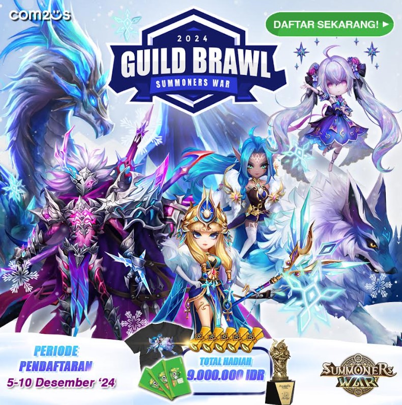 Turnamen Guild Brawl 2024: Pertarungan Seru Antar Guild Summoners War Indonesia