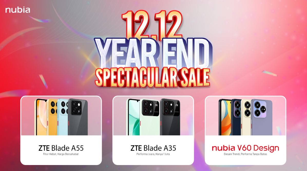 Nubia Resmi Ekspansi ke Indonesia, Hadirkan Promo Akhir Tahun 12.12