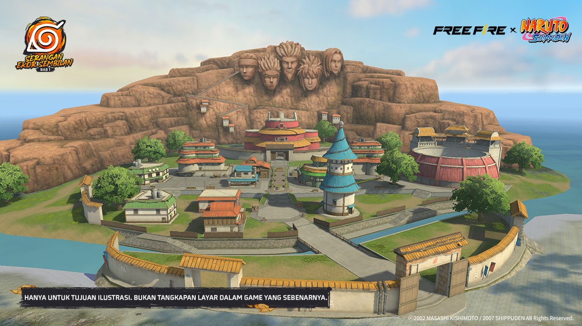 Kolaborasi Free Fire x Naruto Shippuden