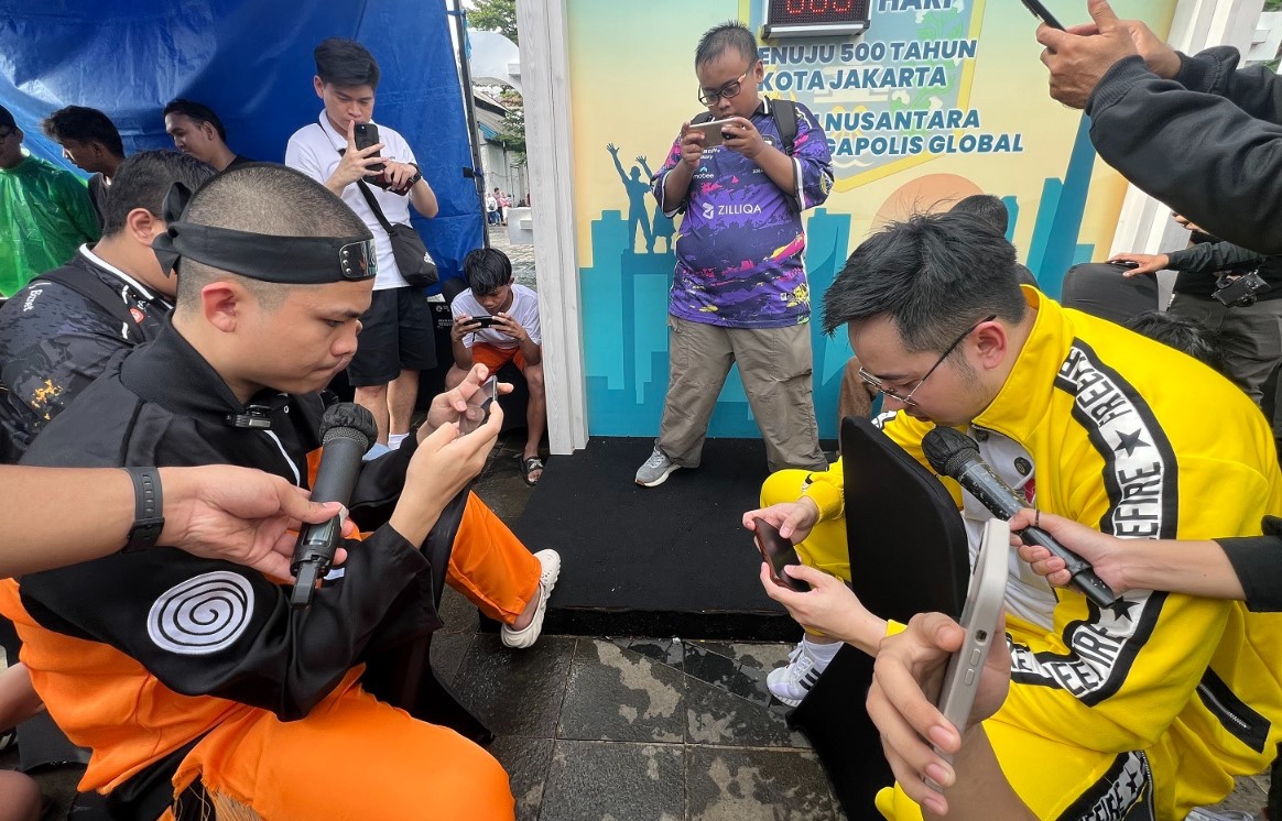 Kolaborasi Free Fire x Naruto Hadirkan Konoha di Kota Tua, Jakarta!