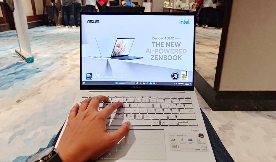 [Hands-on] ASUS Zenbook 14 OLED, Laptop Tipis dengan Intel Core Ultra Series 2
