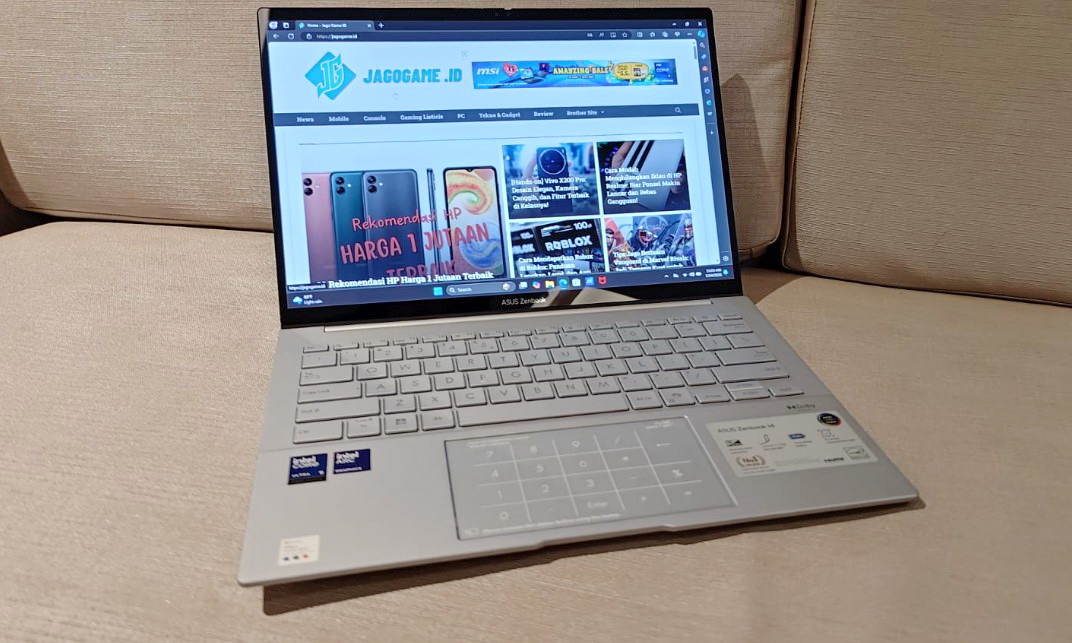 [Hands-on] ASUS Zenbook 14 OLED, Laptop Tipis dengan Intel Core Ultra Series 2