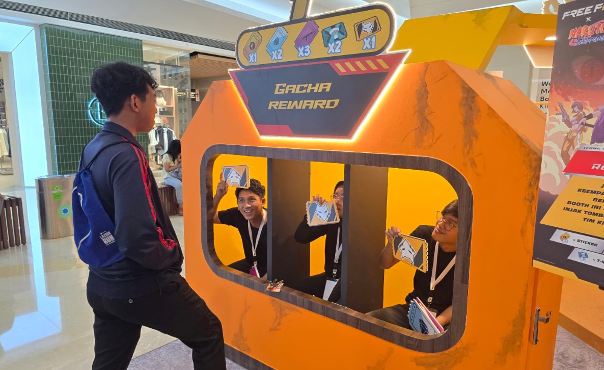Kyubi Raksasa Mendarat di Mal Kota Kasablanka: Sambut Kolaborasi Epik Free Fire x Naruto Shippuden
