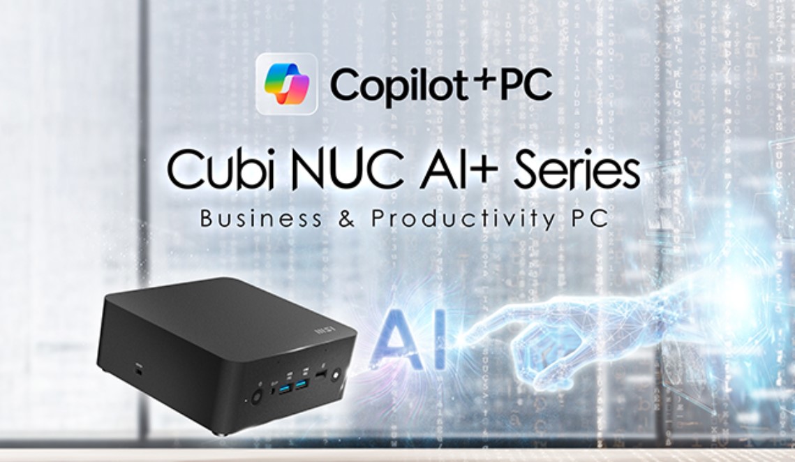 MSI Luncurkan Cubi NUC AI Series dan MEG VISION X AI 2nd: Mini PC dan Desktop Gaming Berbasis AI!