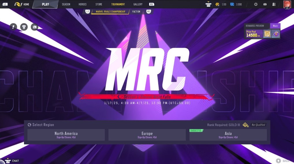 Marvel Rivals Championship Season 1: Jadwal, Sistem Pertandingan, dan Hadiah Menggiurkan