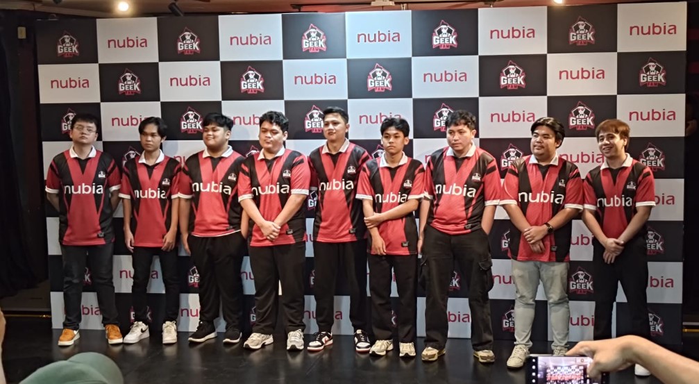 nubia Resmi Berkolaborasi dengan Geek Fam, Bawa Era Baru Esports di 2025