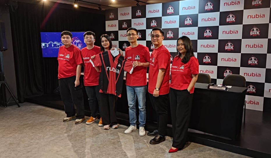 nubia Resmi Berkolaborasi dengan Geek Fam, Bawa Era Baru Esports di 2025