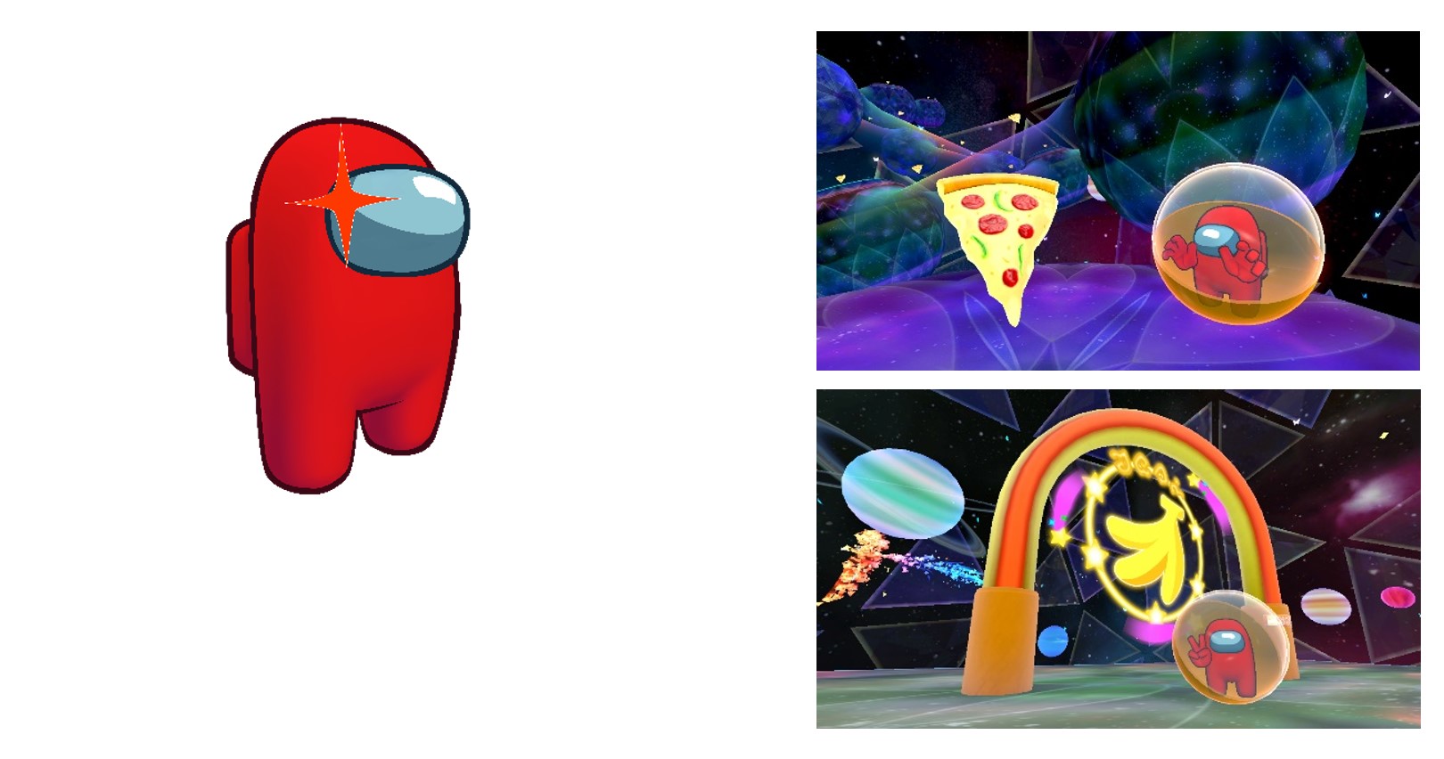 Crewmate Among Us Kini Gabung ke Super Monkey Ball Banana Rumble!