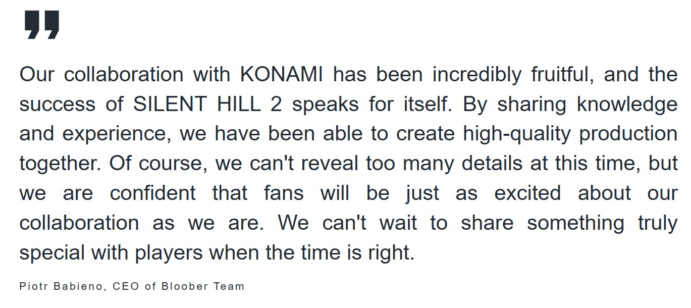 Bloober Team Siapkan Game Baru Berbasis IP Konami! Apa yang Sedang Digarap?