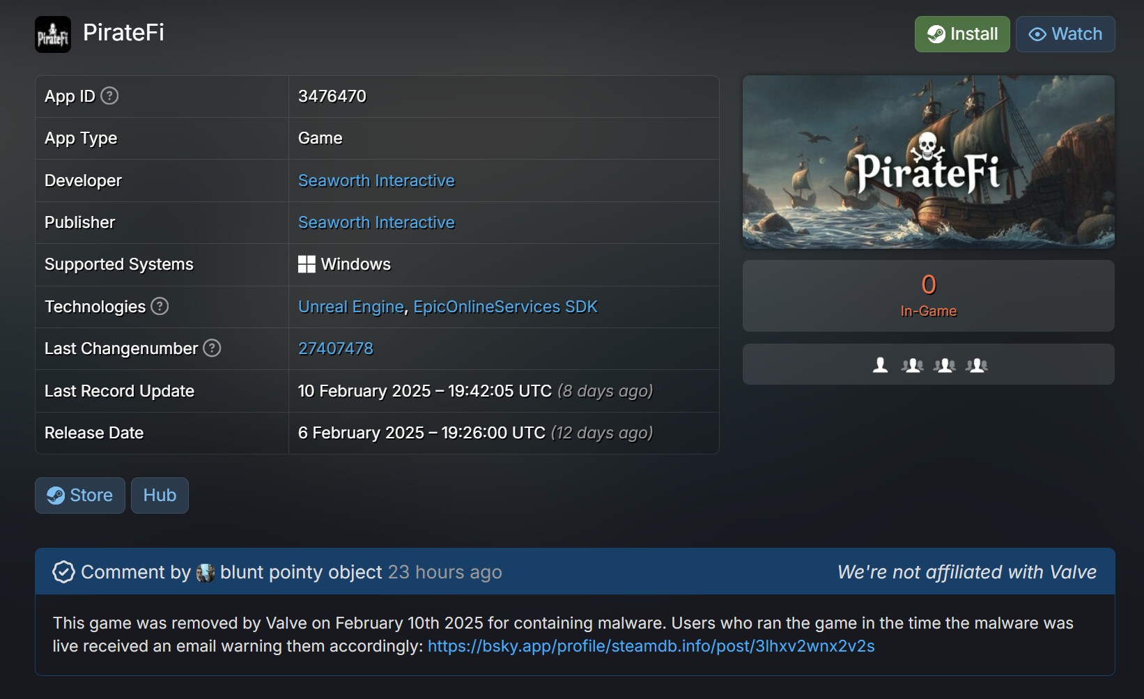 Game Gratis di Steam Ketahuan Sebarkan Malware, Curi Data Pengguna