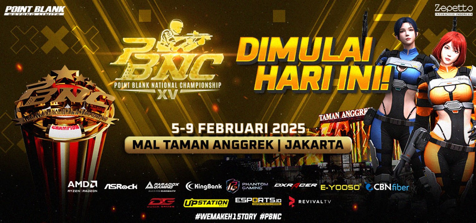 PBNC XV Resmi Dimulai! Siap-Siap Jadi Bagian dari Sejarah Point Blank!