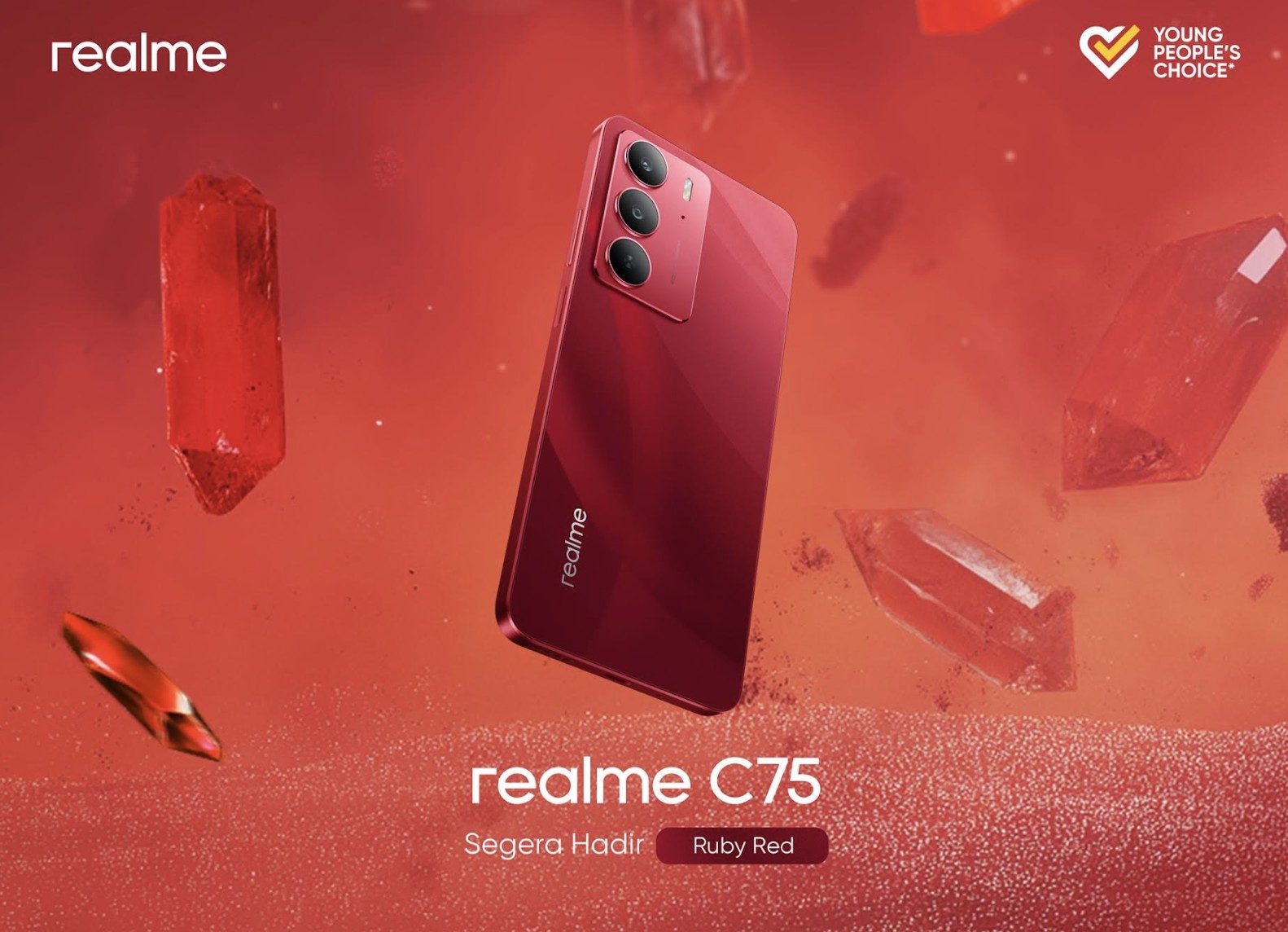 Realme C75x Meluncur 27 Februari: Smartphone Tangguh dengan IP69 dan Harga Terjangkau!