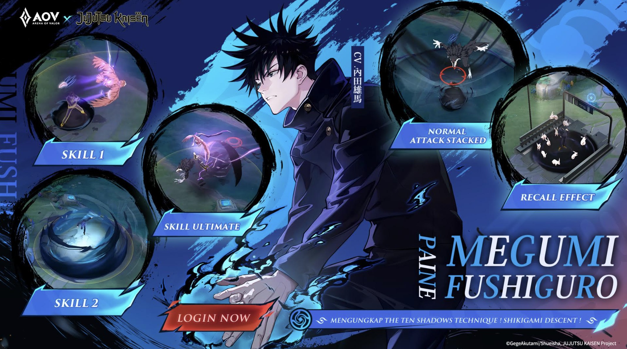 AOV X Jujutsu Kaisen Kembali! Megumi & Nobara Siap Panaskan Pertempuran