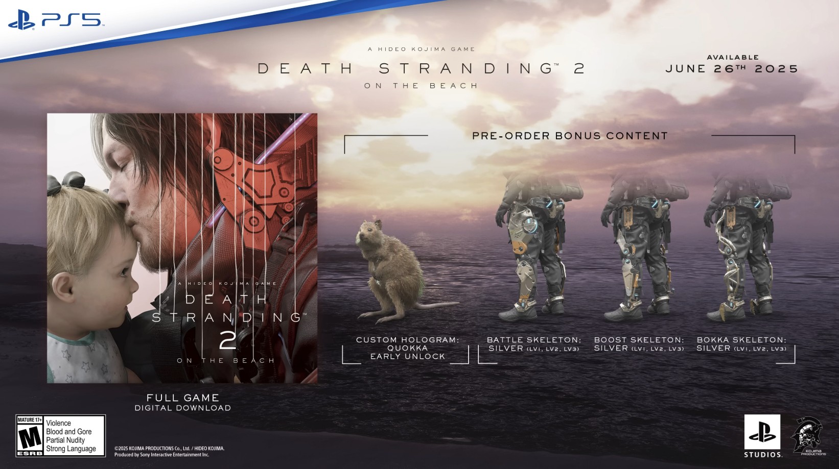 Death Stranding 2: On the Beach Rilis 26 Juni, Pre-Order Dibuka 17 Maret
