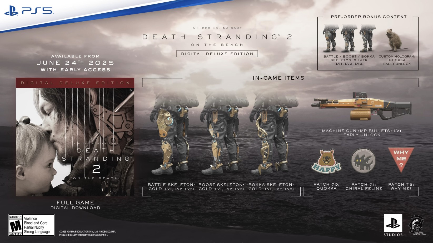 Death Stranding 2: On the Beach Rilis 26 Juni, Pre-Order Dibuka 17 Maret