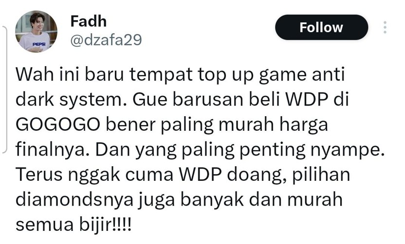 Skin Legend Alpha Bikin Geger, Gamers Ramai-Ramai Serbu GOGOGO Buat Top-Up Murah