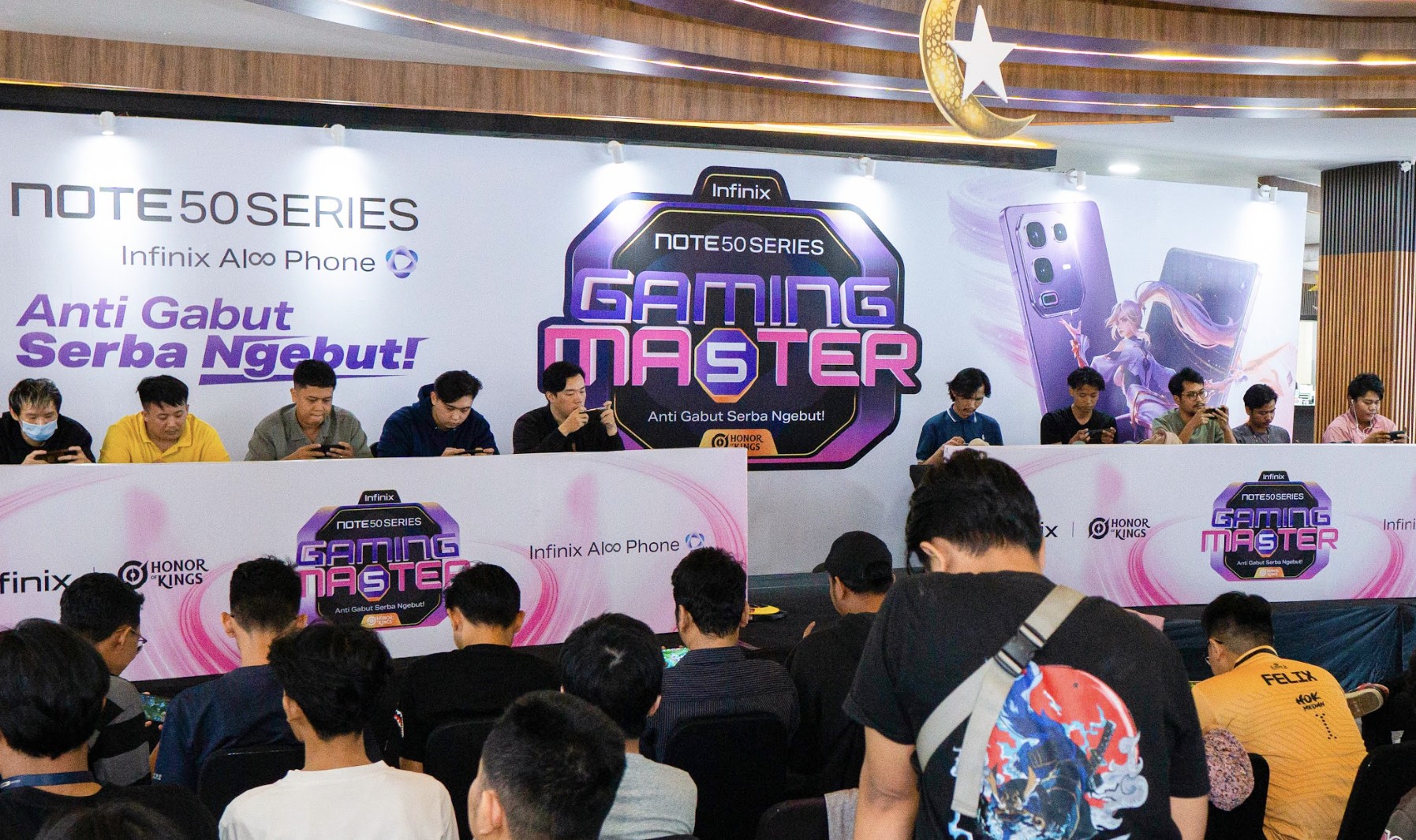 Infinix Gaming Master S5 Gebrak 5 Kota! Turnamen Esports, Coaching ONIC, dan Hadiah Jutaan Siap Dibawa Pulang