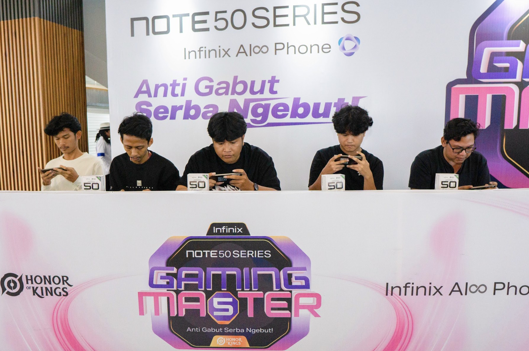 Infinix Gaming Master S5 Gebrak 5 Kota! Turnamen Esports, Coaching ONIC, dan Hadiah Jutaan Siap Dibawa Pulang